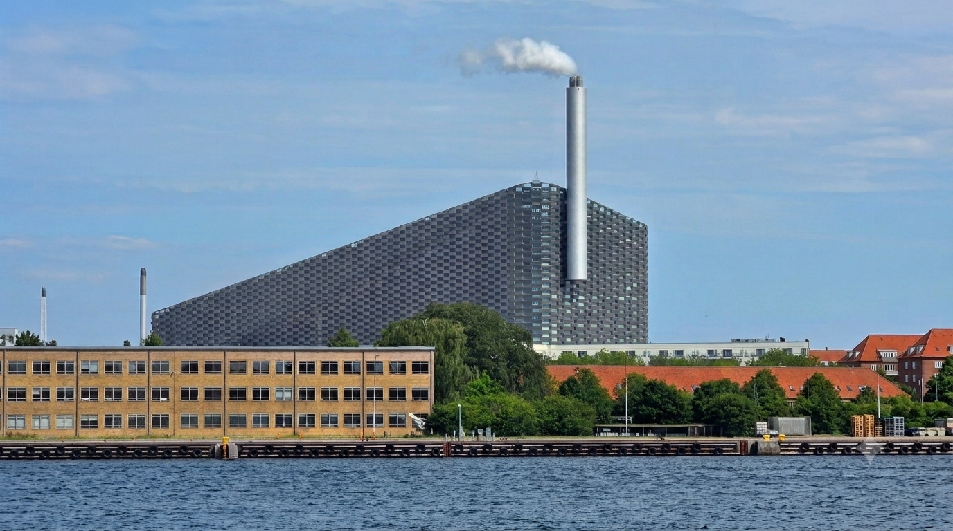 A Power Plant Where You Ski Without a Single Snowflake, the Only One in the World