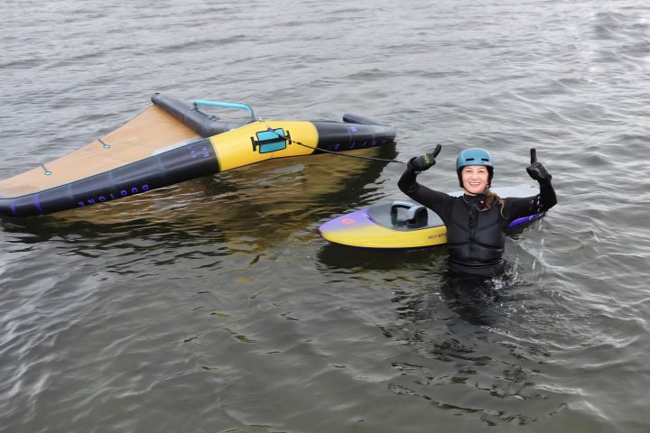 By Day, She Powers Wind Farms. By Weekend, She Flies Across the Fjord.