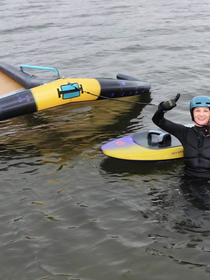 By Day, She Powers Wind Farms. By Weekend, She Flies Across the Fjord.